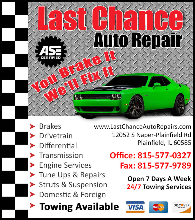 Auto Repair Plainfield IL | Maintenance | Auto Repair Shop Near Me