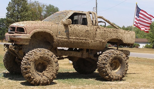 off road trucks mud
